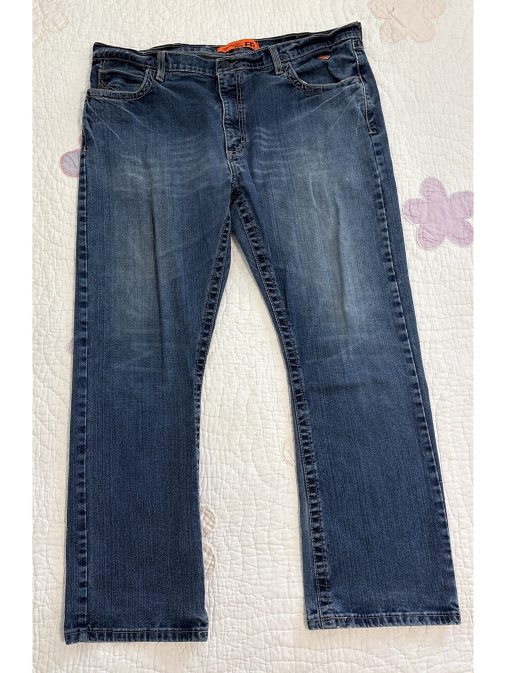 Wrangler 20X FR Jeans Men's 40x30 Vintage Wash Bootcut Work Western